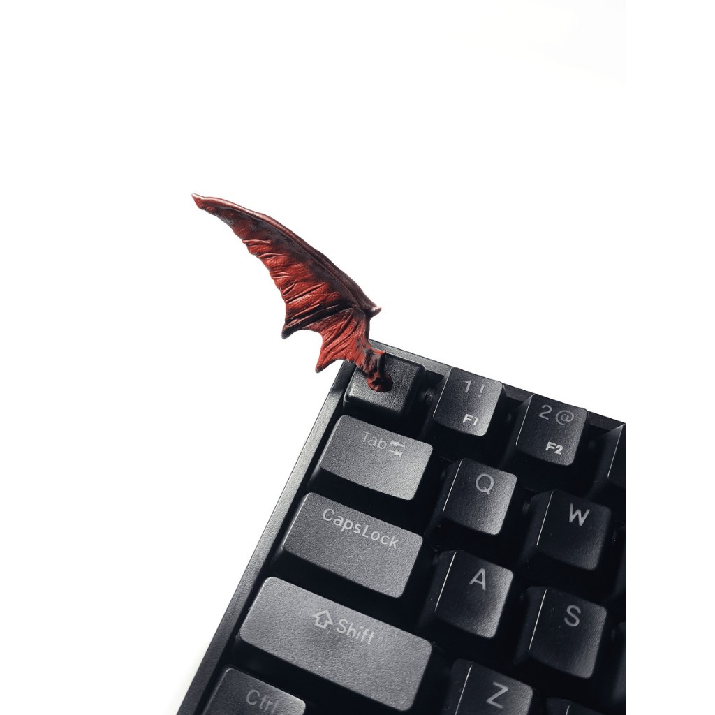 Dragon Wing Keycaps/Wing Keycaps/Mechanical Keycaps/Resin Keycaps/Artisan Keycaps - Left Wing