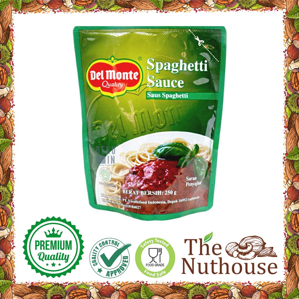 

250gr Delmonte Spaghetti Sauce / Saus Pasta Spagheti [HALAL]
