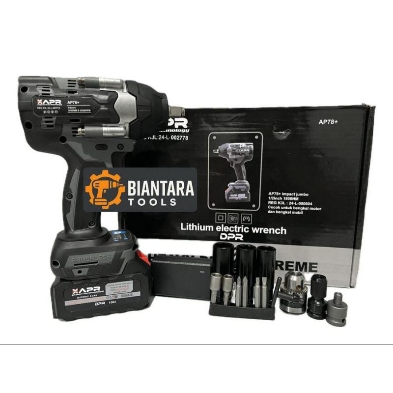 IMPACT WRENCH APR AP78+ 1800NM