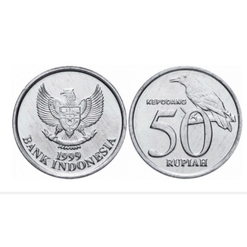 koin kuno 50 kepodang