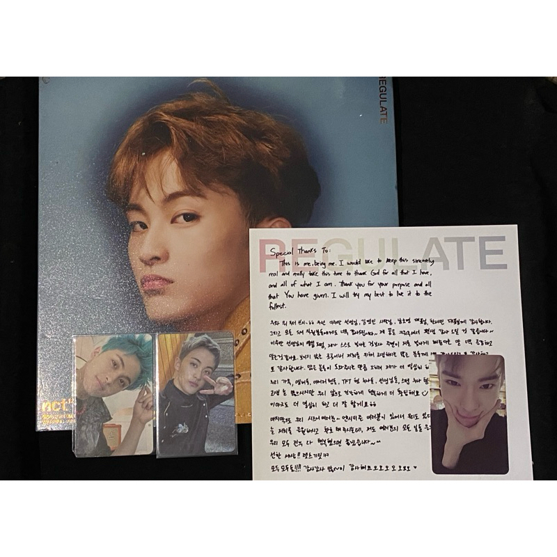 album regulate cover mark set nct 127 set