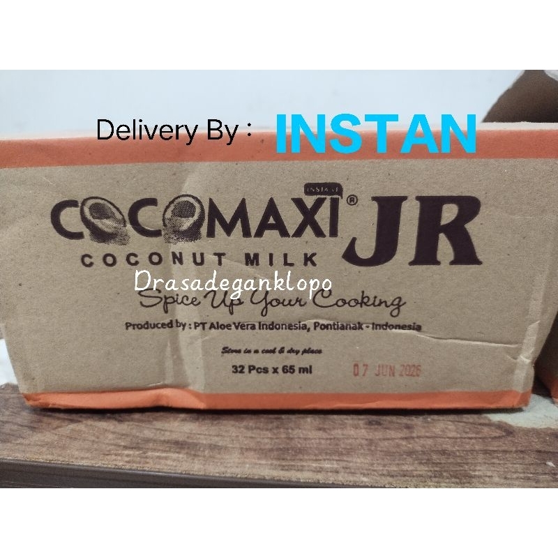 

Santan Cair CoCoMaXi JUNIOR 65ml KERUCUT Per Dus isi 32Pcs