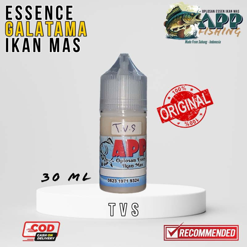 ESSEN OPLOSAN GALATAMA IKAN MAS AROMA T.V.S - APP FISHING