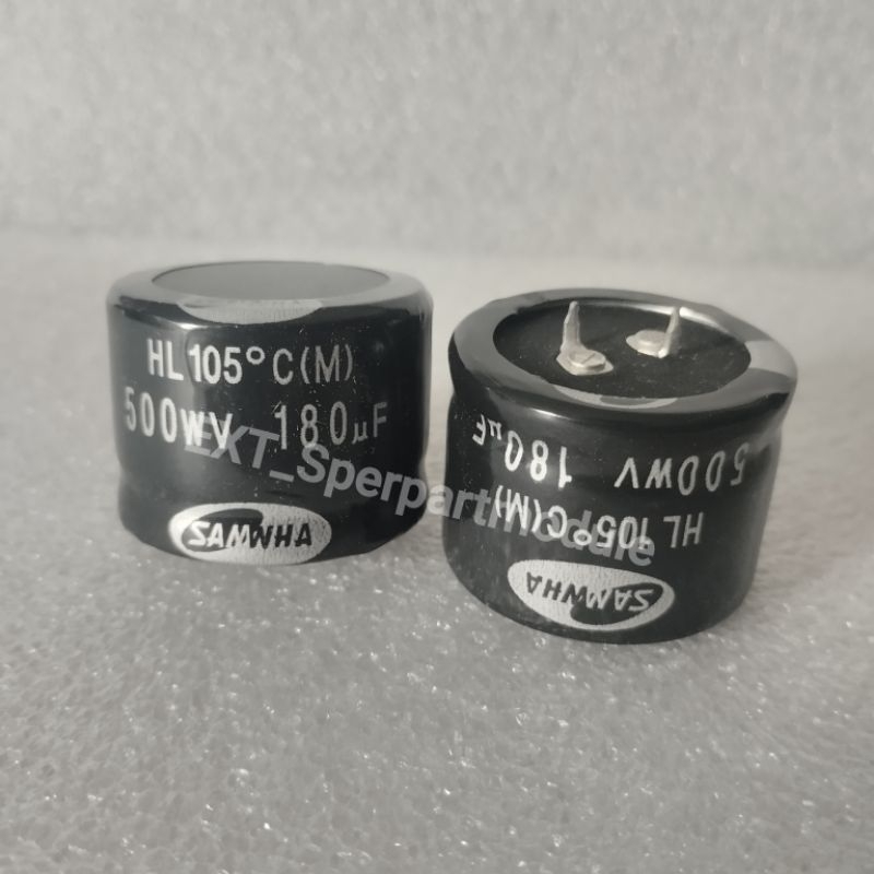 ELCO 500WV 180uF SAMWHA KULKAS FREEZEER LG INVERTER