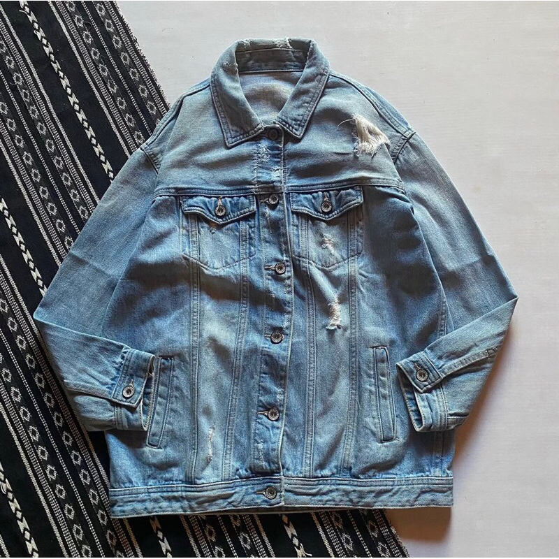 jaket denim spao