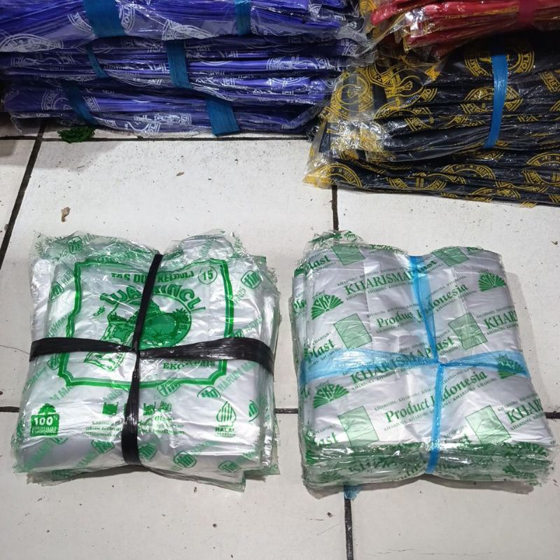 1 IKAT PLASTIK NATURAL UK 15 CAP KELINCI & KHARISMA ISI 10PCS @50 LEMBAR