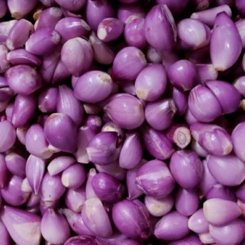 

Bawang merah kupas 250 gr Abang Sayur Lampung