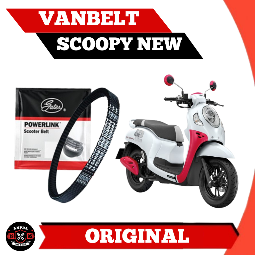 VANBELT RACING HONDA SCOOPY NEW 2021 ORIGINAL GATES KOJ