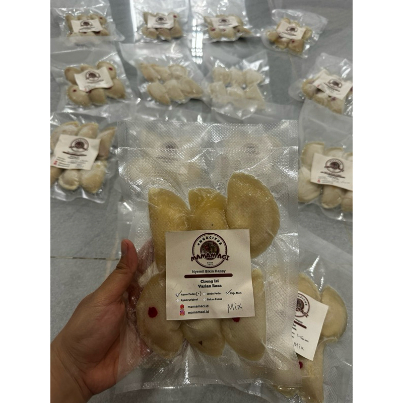 

CIRENG ISI MIX HANYA 2 RASA/HALAL/CIRENG MENUL/FREE BUMBU TABUR