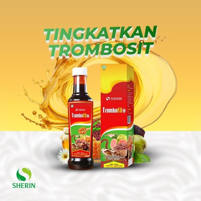 

Trombofito Sari Kurma Plus Madu Angkak 470gr dan 280gr
