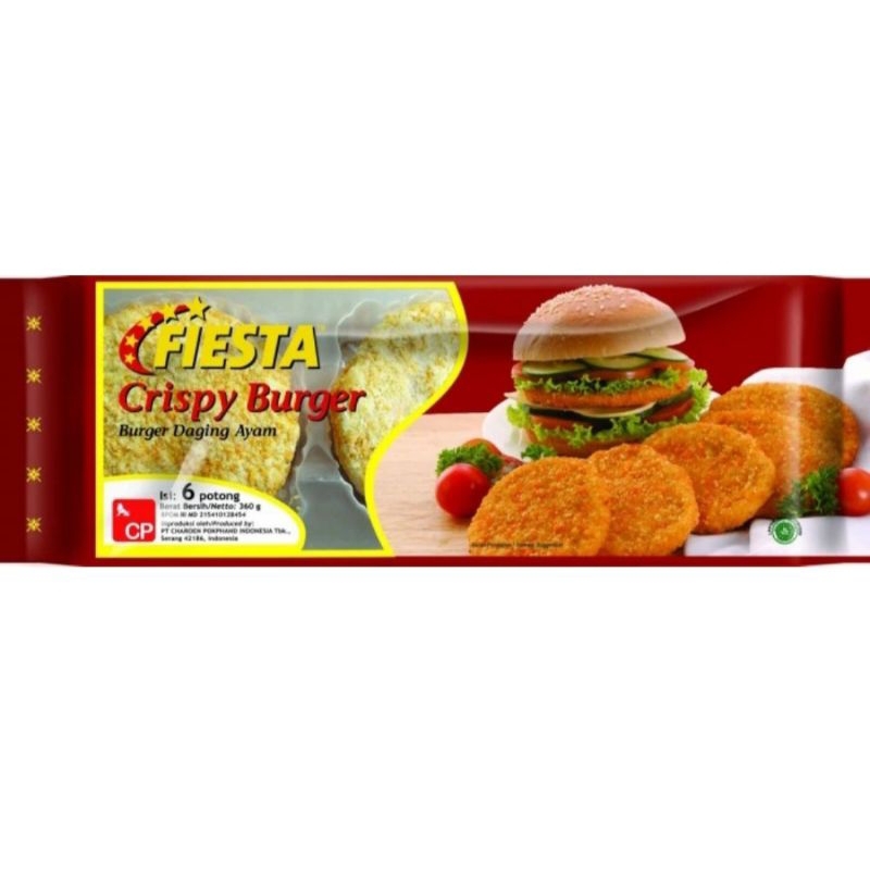 

FIESTA CRISPY BURGER 360GR