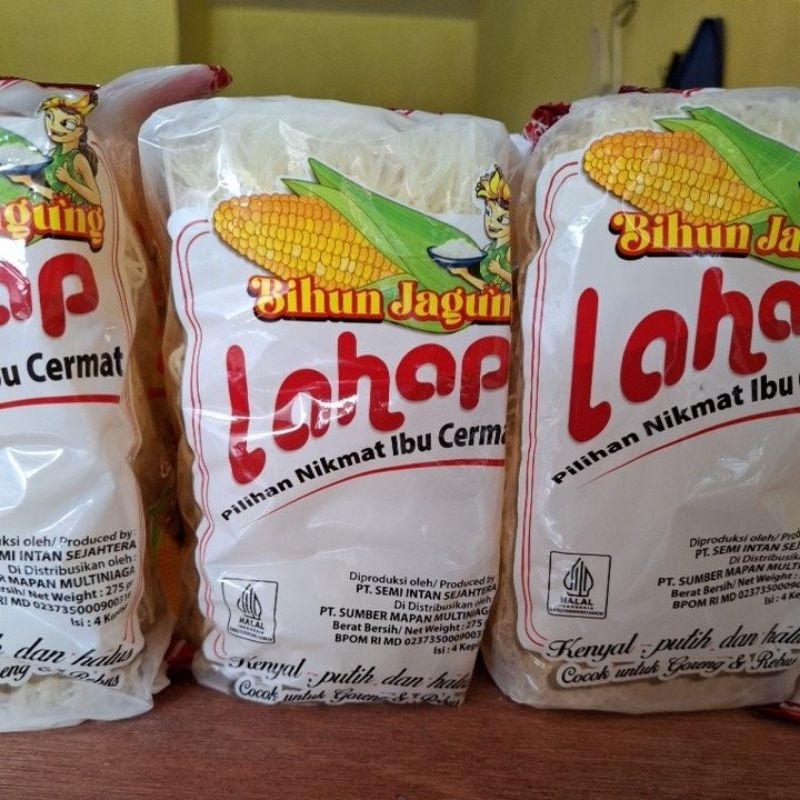 

BIHUN JAGUNG CAP LAHAP