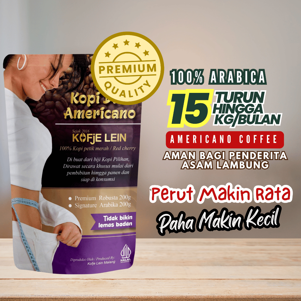 

Kopi Diet Americano Arabica Coffee Pembakar Lemak Ampuh Cepat