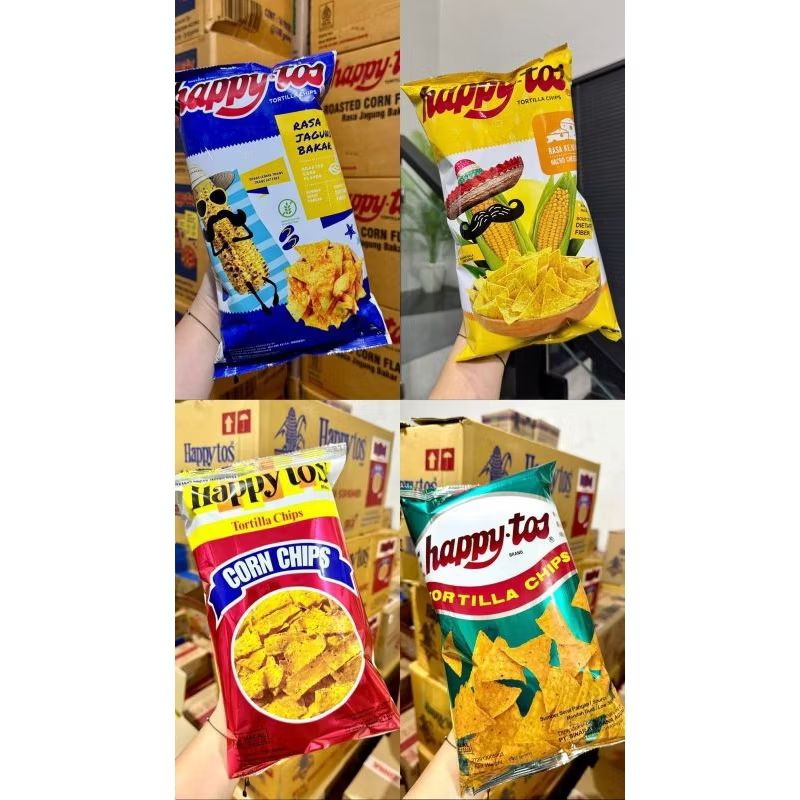 

HAPPY TOS TORTILLA CHIPS 140 GR