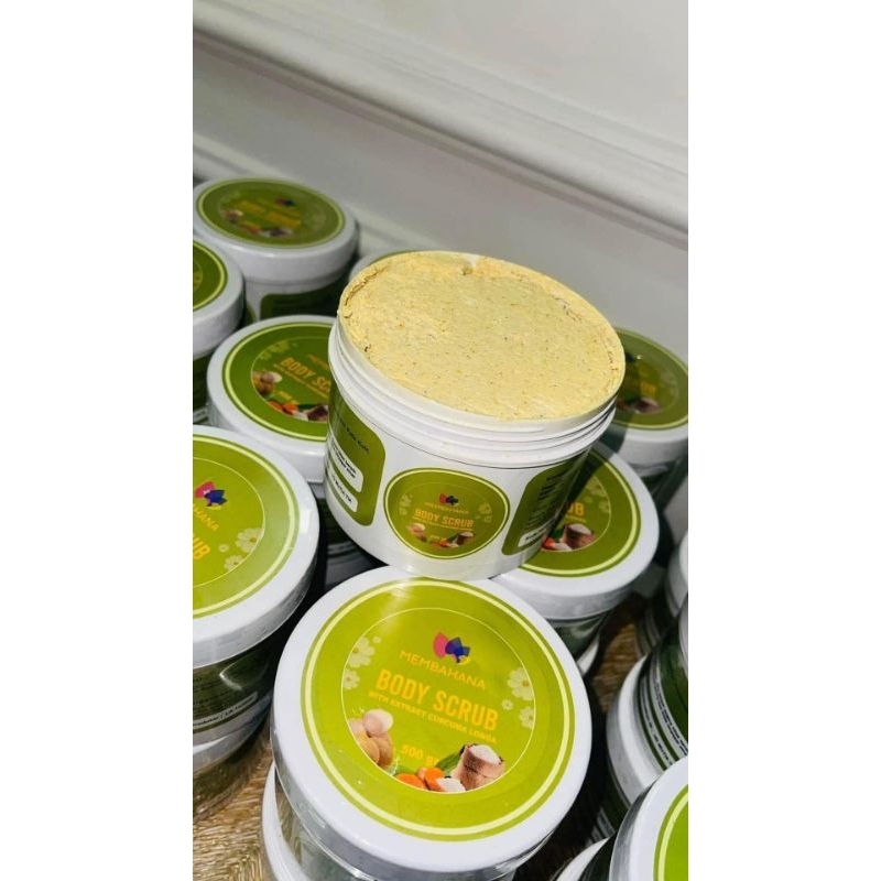 500gr SCRUB MEMBAHANA LULUR REMPAH MGS