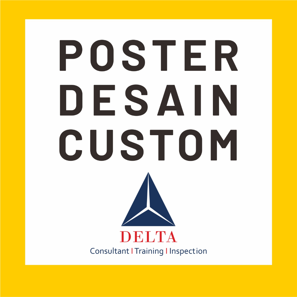 safety Poster Desain Custom Delta