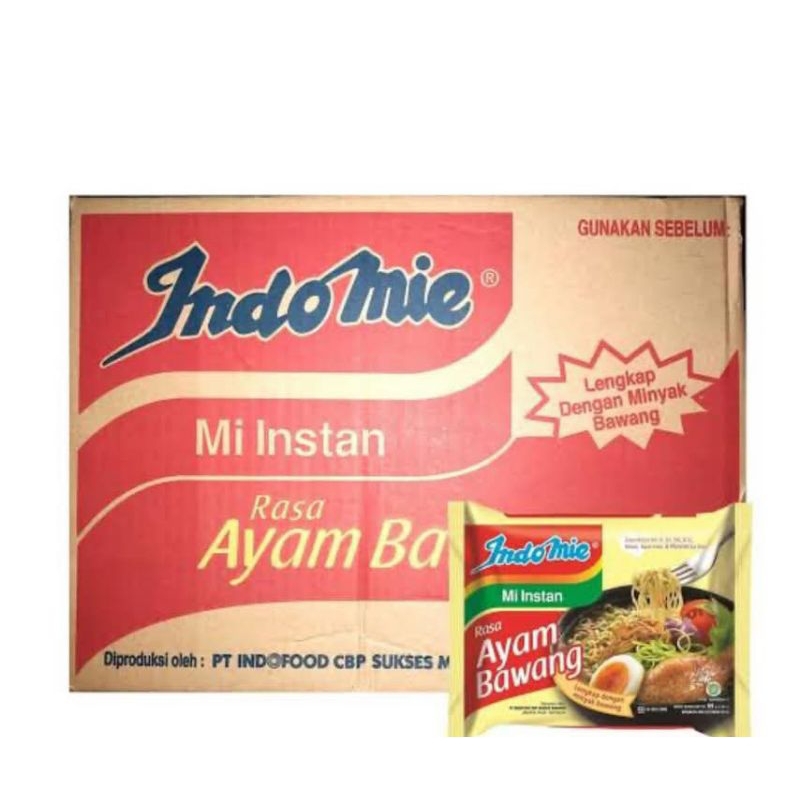 

Indomie Ayam Bawang 1ds isi 40pcs