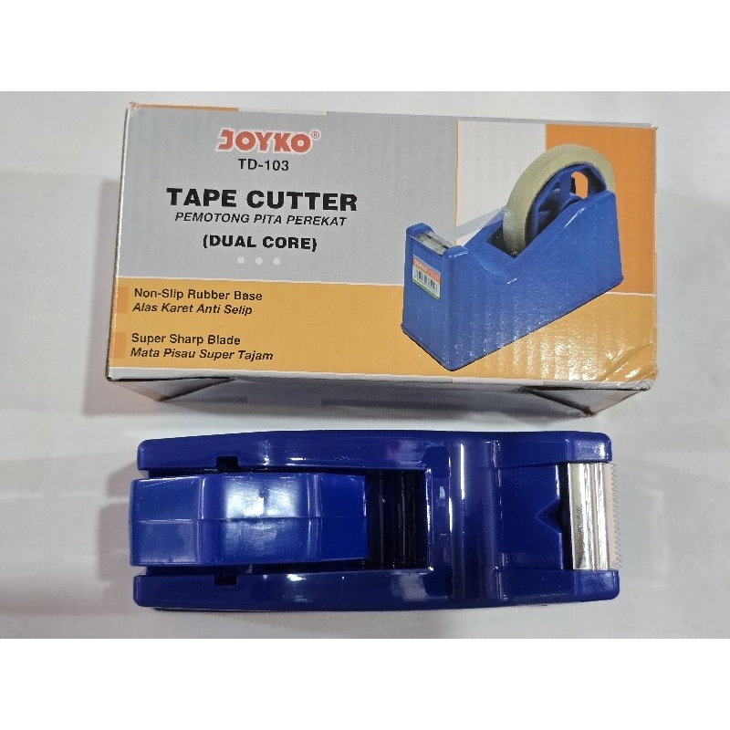 

DISPENSER TAPE JOYKO TD 103 / PEMOTONG LAKBAN / TEMPAT ISOLASI LAKBAN / DISPENSER LAKBAN JOYKO