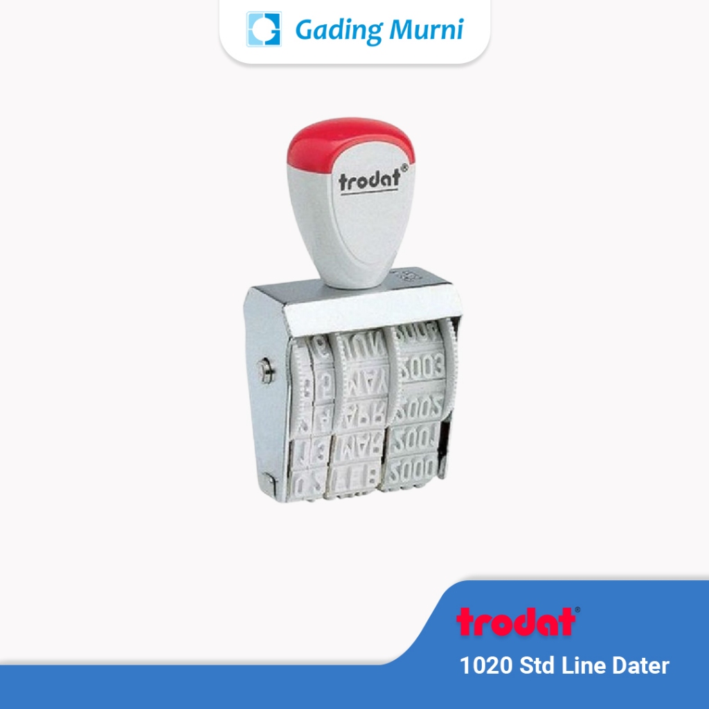 

Stempel Tanggal Manual STD Line Dater (5 mm) Trodat 1020 - Stempel Tinta