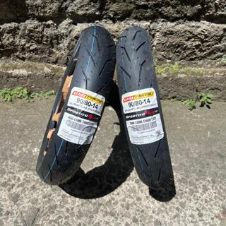 [READY COD] BAN ASPIRA PREMIO SPORTIVO RS01 ( 90/80-14 )TUBELESS SOFT COMPOUND RING 14 / BAN BALAP S