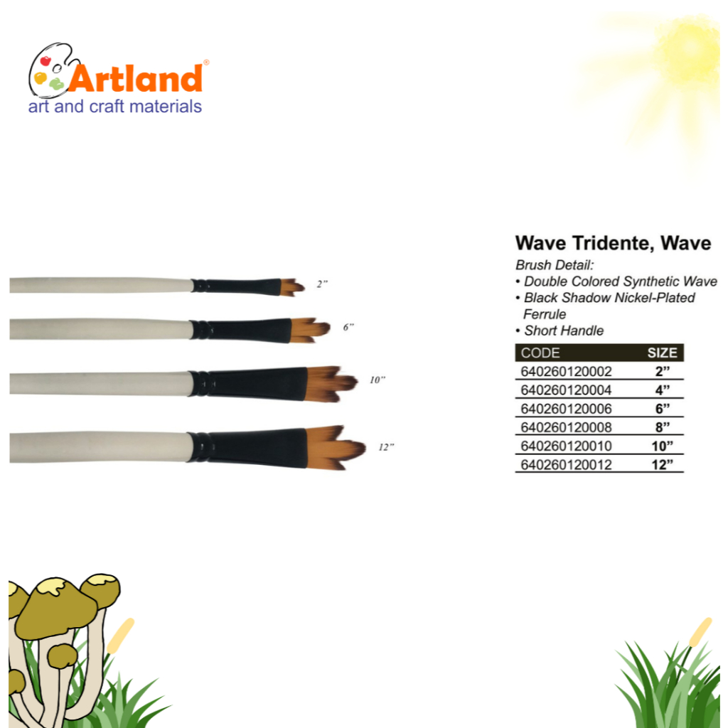 

Kuas De Goya Wave Tridente – Pola & Tekstur Unik