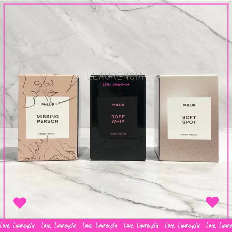 PHLUR Missing Person / Soft Spot / Mood Ring / Father Figure Eau de Parfum ASLI : FULL SIZE 50 ML