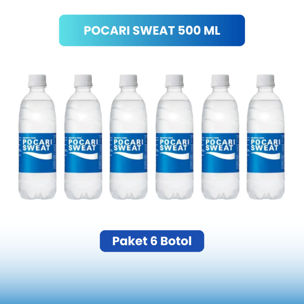 

Jual Pocari Sweat Botol 500 ml Paket 6 Botol