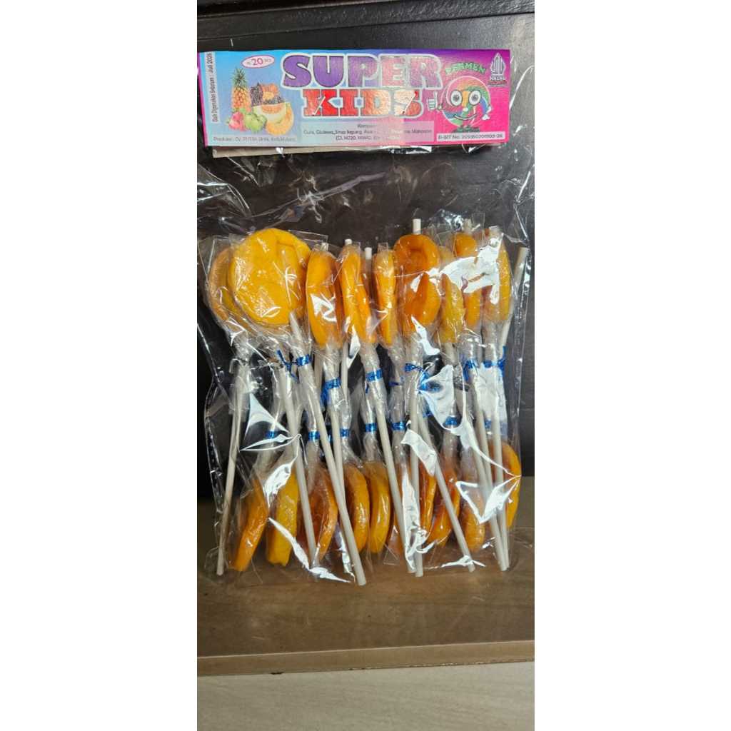 

PERMEN LOLIPOP DALGONA CARAMEL SUPER KIDS ISI 20 (Langsung dari pabriknya). Cek deskripsi yaa