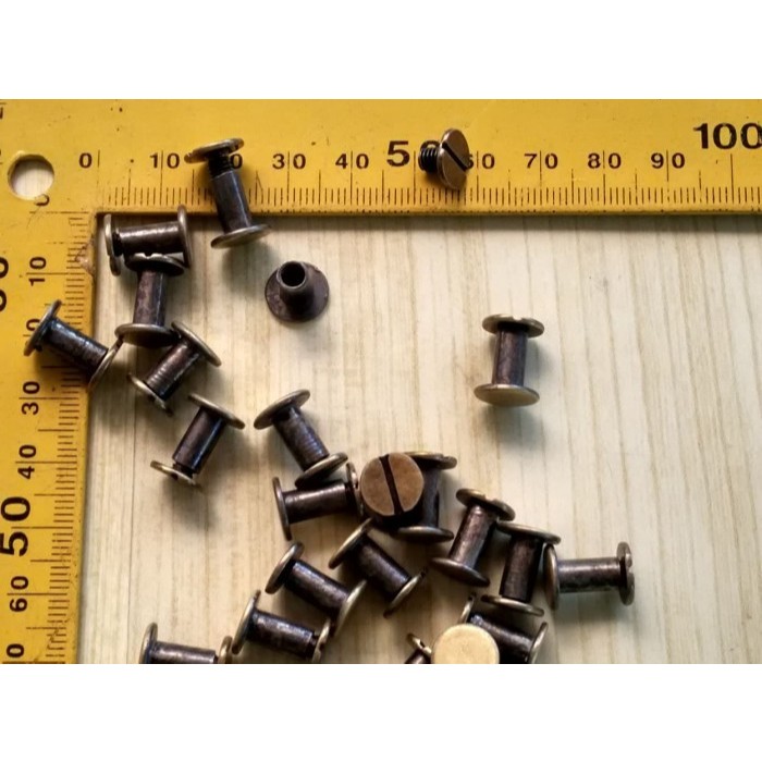 

Baut Jilid buku 10 mm (obeng minus) ATG - 1 pcs