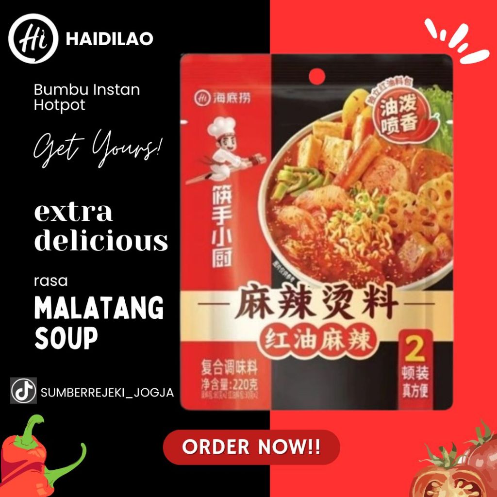 

Bumbu Instan Hot Pot Siap Pakai. Bumbu Haidilao Hot Pot. Hai Di Lao Instan Bumbu Praktis