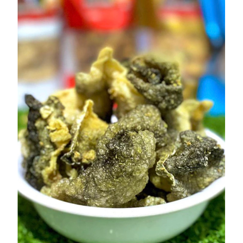 

Kerupuk Kulit Ikan Salmon