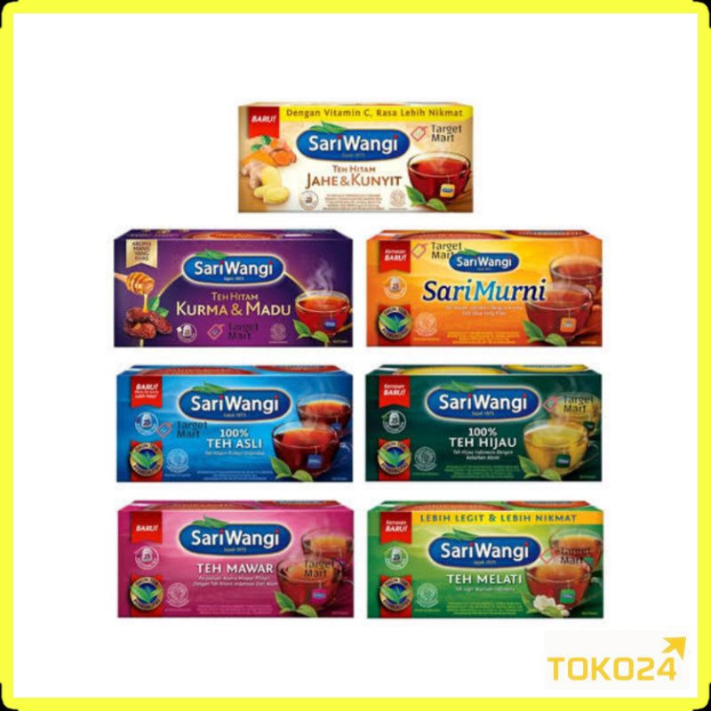 

Sariwangi Teh All Variant isi 25's