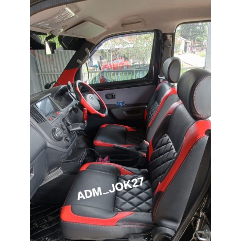 sarung jok granmax minibus khusus baris depan