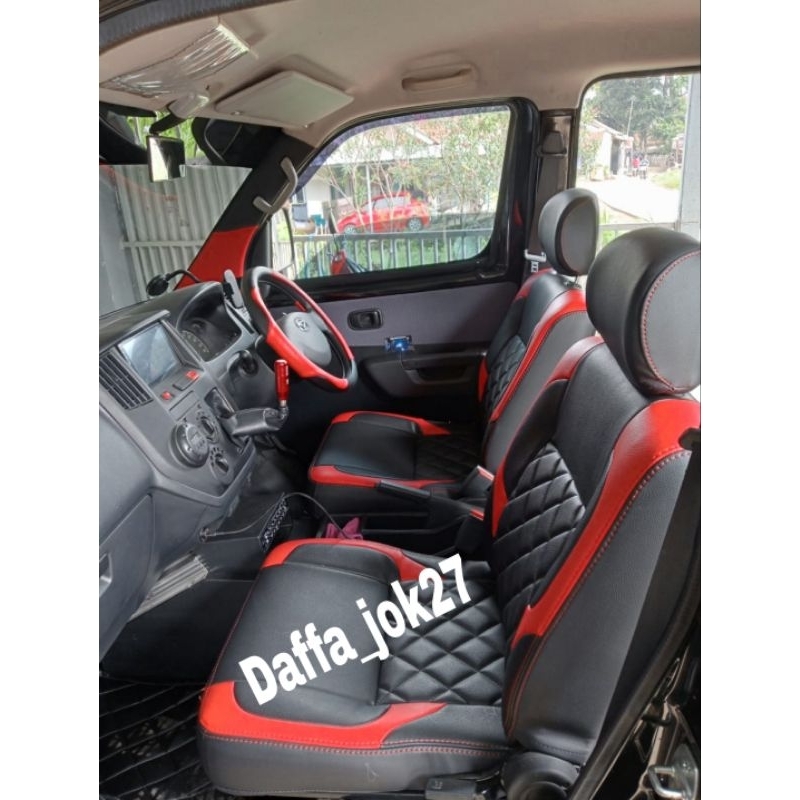 sarung jok granmax minibus khusus baris depan
