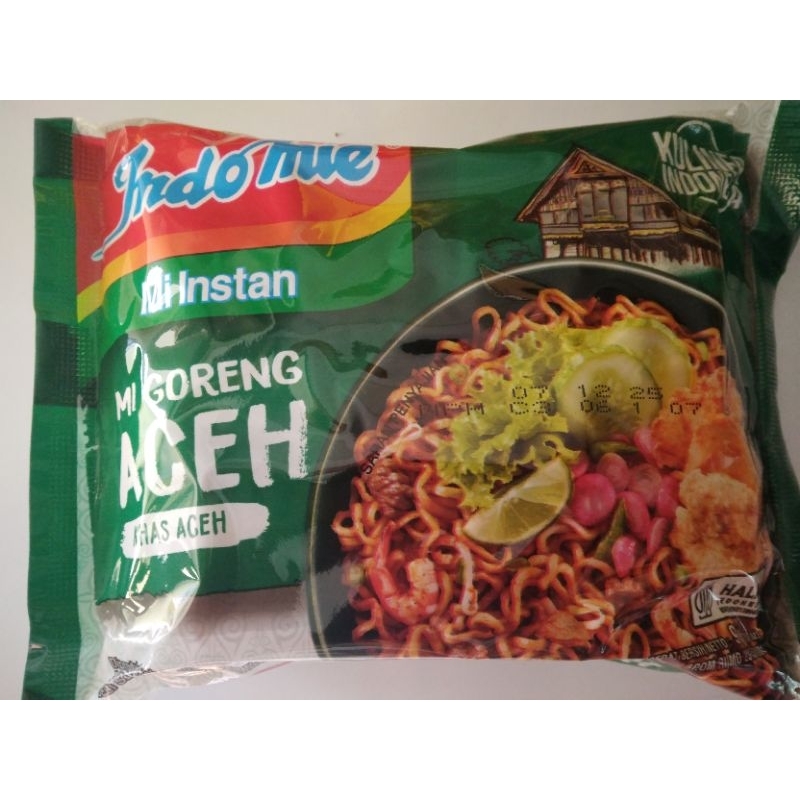 

Indomie Mi Goreng Aceh Kemasan 90 Gram