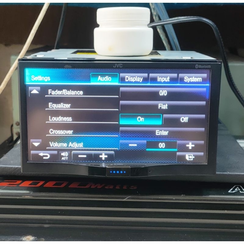 headunit dobeldin JVC kw-av70btm original Mitsubishi outlander