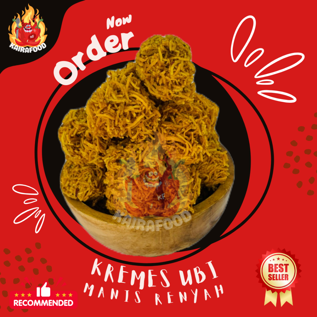 1 BAL KREMES UBI / GRUBI KREMES MANIS RENYAH