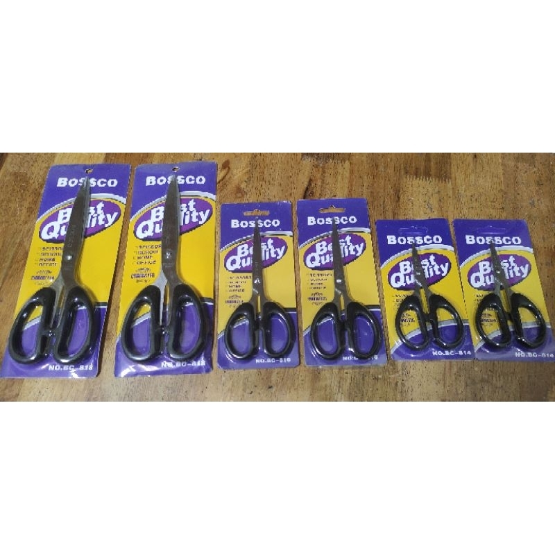 

Gunting Scissors Bossco (4 inch, 6 inch, 8 inch)Bc 814,816,818