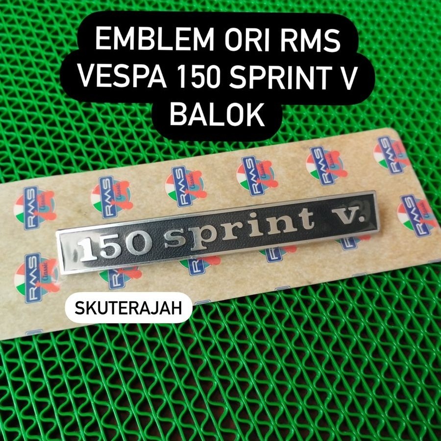 Emblem ORI RMS VESPA 150 SPRINT V BALOK