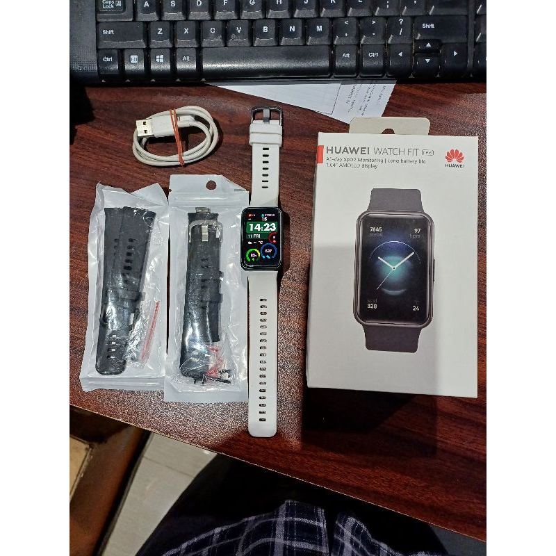 Smartwatch Huawei Watch Fit 1 Preloved/Second Mulus