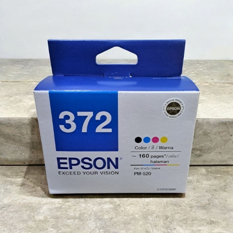 tinta cartridge epson 372 B.M.C.Y original for printer PM-520