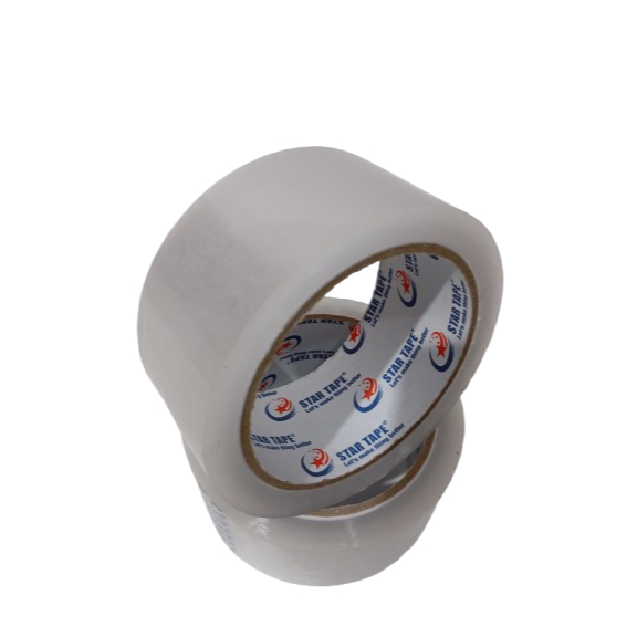 

READY STOCK Lakban Packing Bening STAR Tape | 90 ard - 45 mm | COD