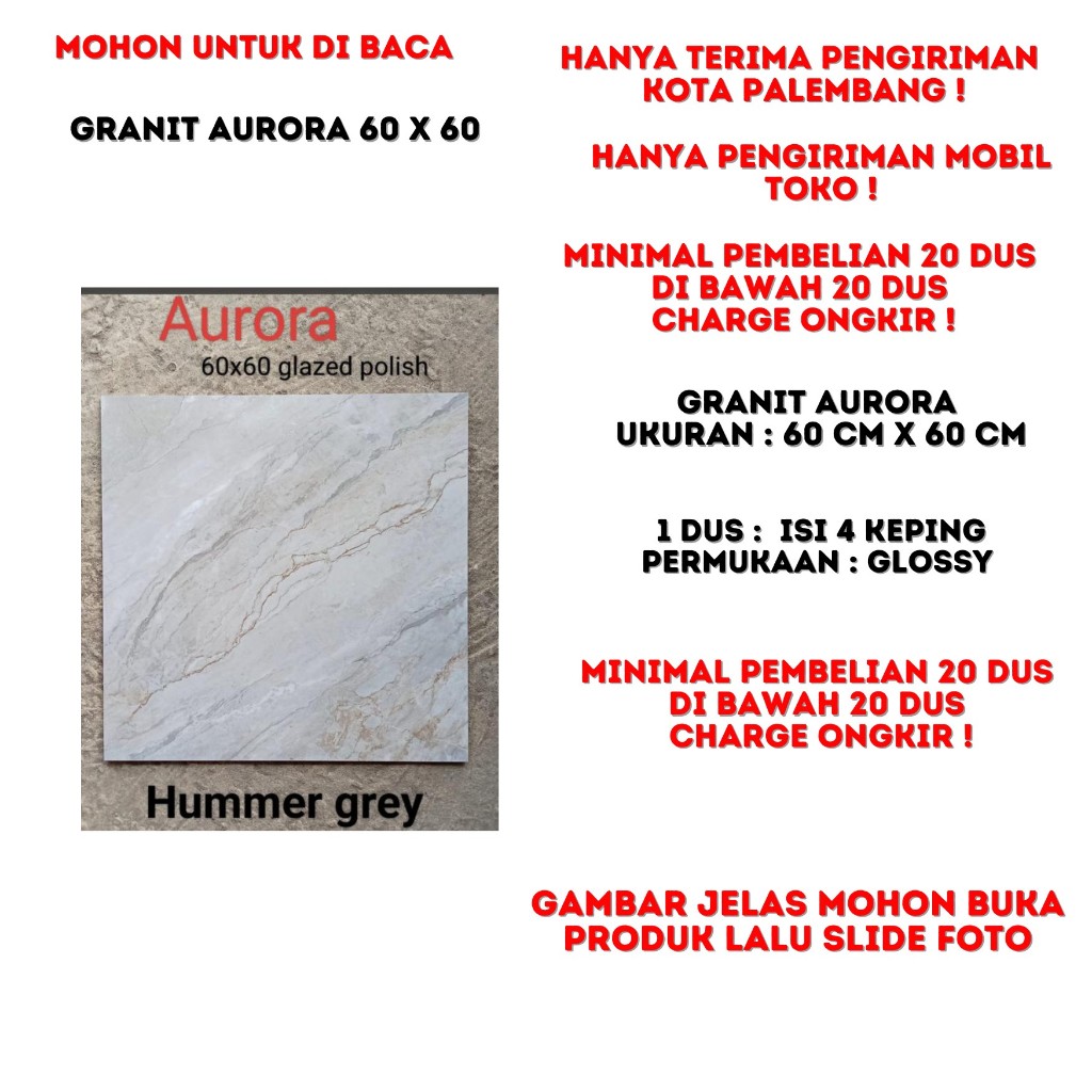 GRANIT 60x60 AURORA LICIN
