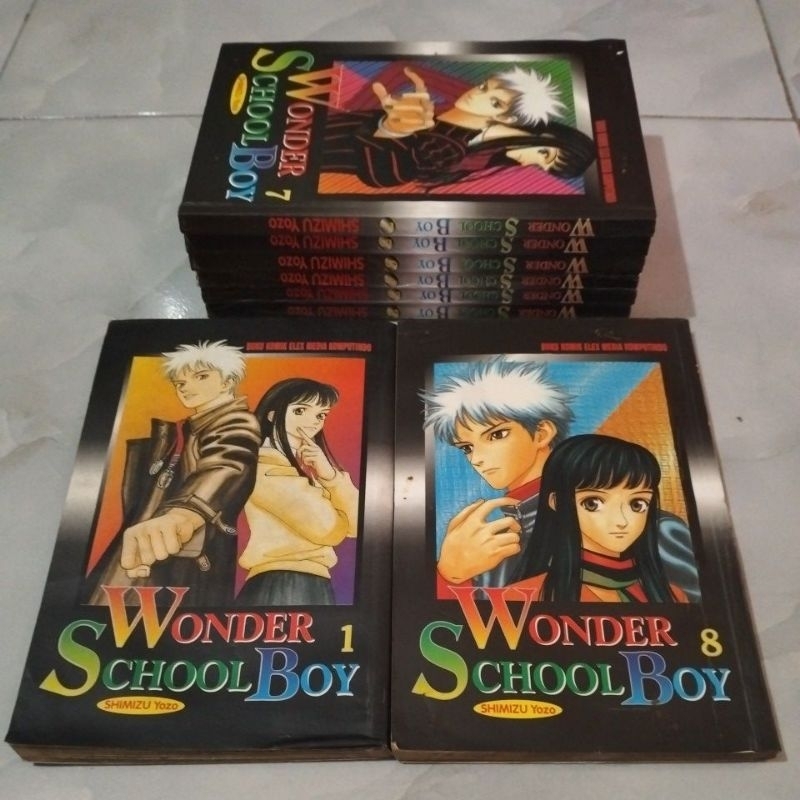 komik wonder school boy