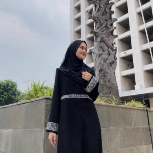 NAJM boutique -Abaya Jannah Premium -Abaya -wanita -muslimah -outfit premium Pesta Dewasa Kondangan 