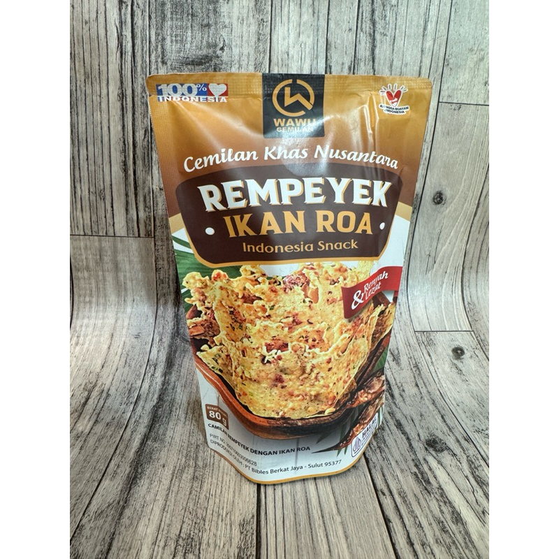 

REMPEYEK IKAN ROA & CAKALANG