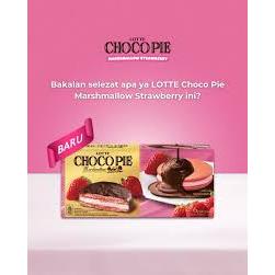 

Lotte Chocopie Marshmallow Coklat dan Strawberry