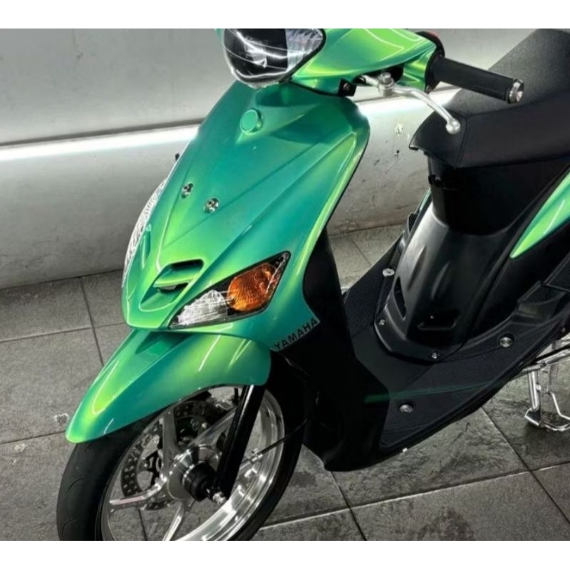 cat hijau metalik cat pu cat motor cat mobil cat custom cat automotive cat duco