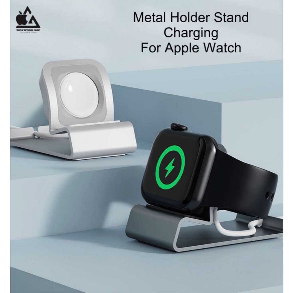 Aluminium Metal Dock Stand Holder Charging For Apple Watch F36 Standing Charger Station Bracket iWat