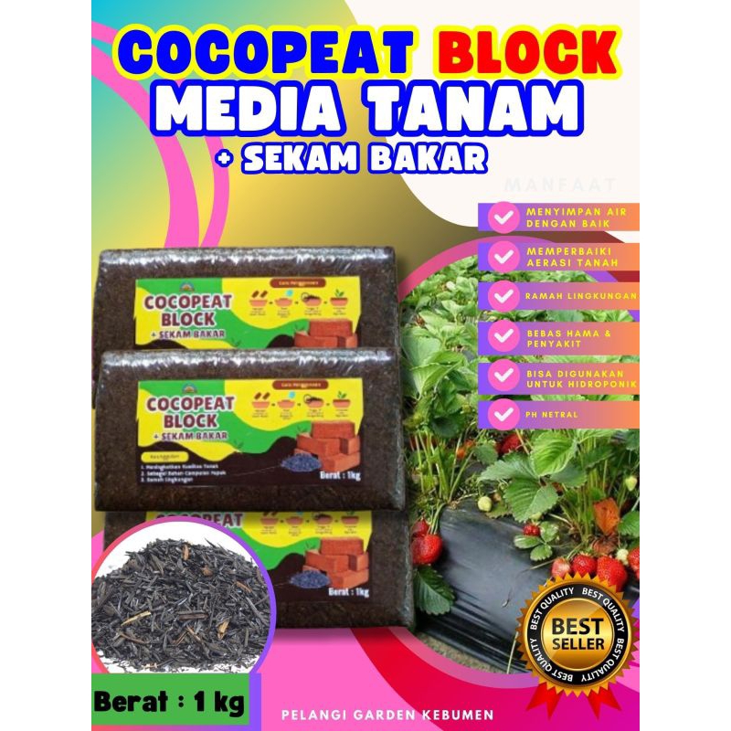 ‎PALING LARIS  Cocopeat Kasar, Cocopeat Kering